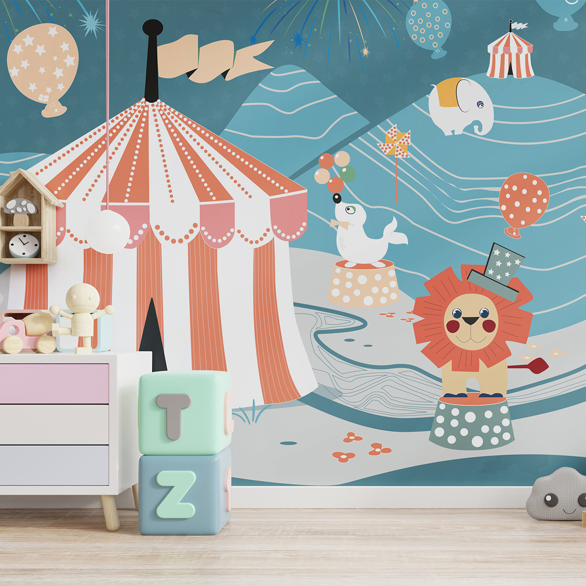 Tapet circus fantasi, dream prints 